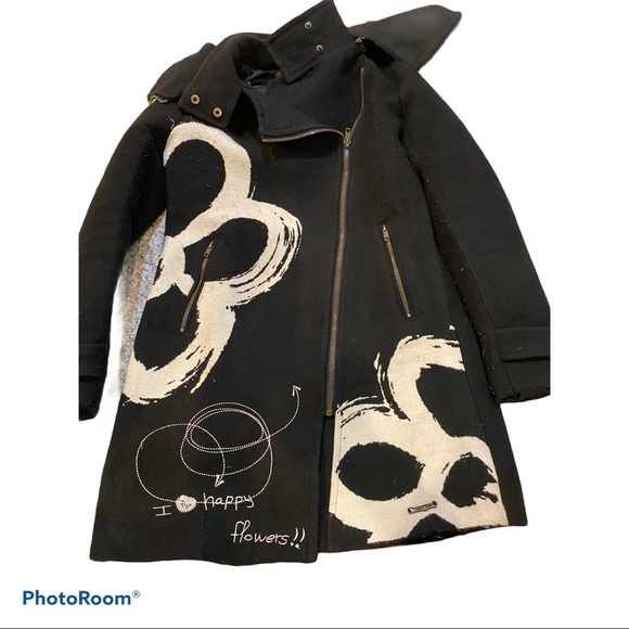 Desigual wool blend jacket - Picture 1 of 8